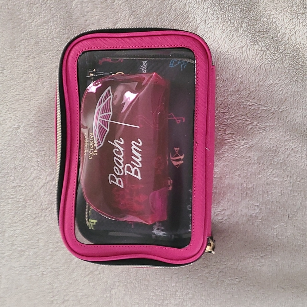 Travel/Makeup bag trio